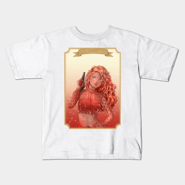 Aries Kids T-Shirt by Lewe Obispo